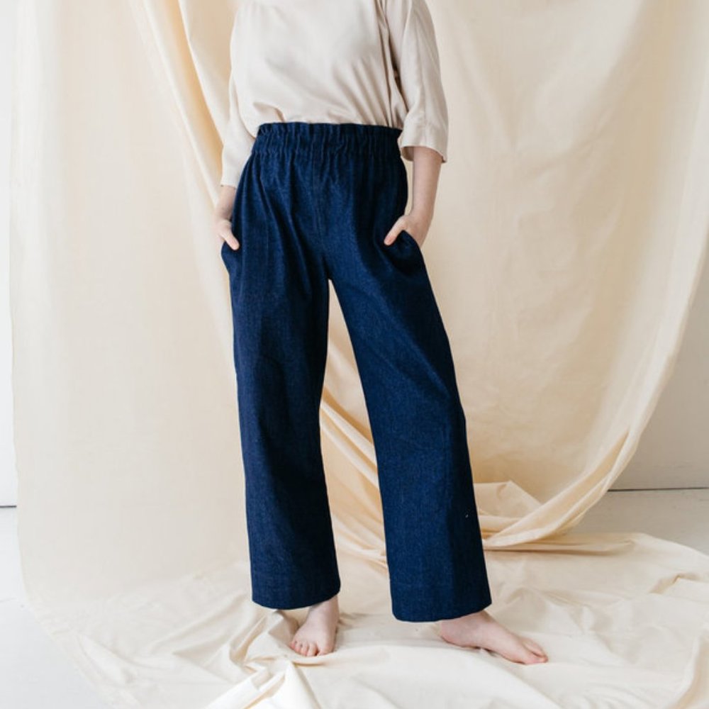 Lauren Winter Sage Pant in Indigo